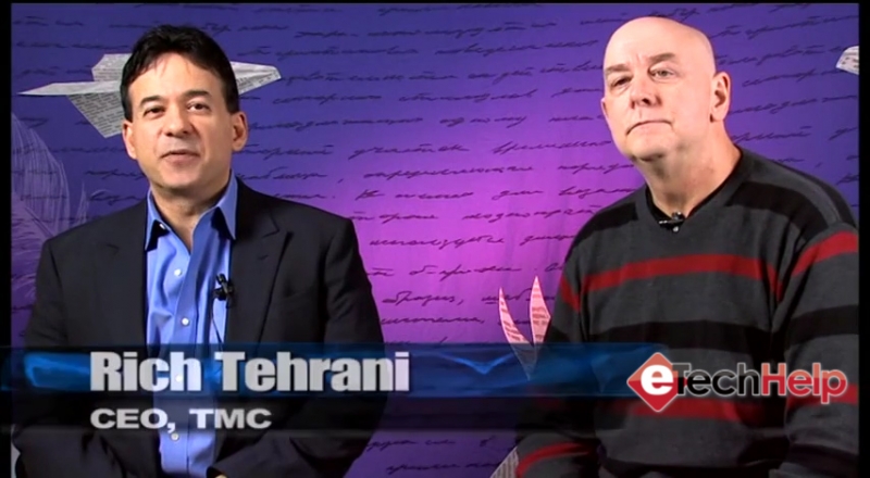 TMC CEO Rich Tehrani Interviews eTechHelp